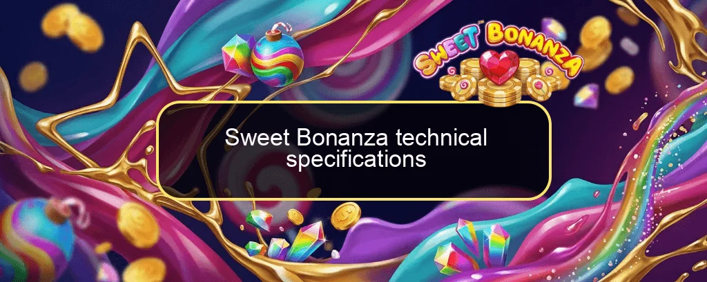 Sweet Bonanza technical specifications